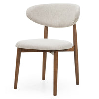 Spisestol BY-D1025 LARNACA Beige/Brun