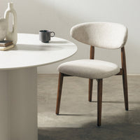 Spisestol BY-D1025 LARNACA Beige/Brun