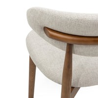Spisestol BY-D1025 LARNACA Beige/Brun