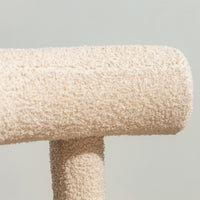 Spisestol PEDRO 2.0 Bouclé Beige