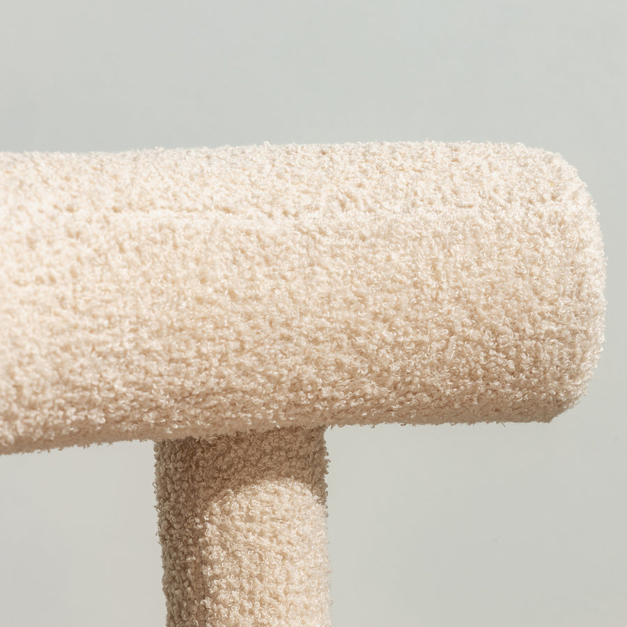 Spisestol PEDRO 2.0 Bouclé Beige