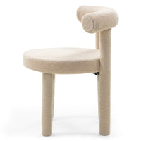 Spisestol PEDRO 2.0 Bouclé Beige