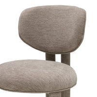 Spisestol Vesso – beige og grå (sett med 2 stk.)