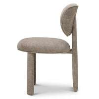 Spisestol Vesso – beige og grå (sett med 2 stk.)