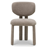 Spisestol Vesso – beige og grå (sett med 2 stk.)