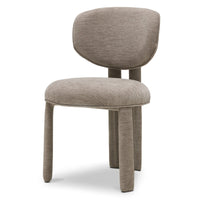 Spisestol Vesso – beige og grå (sett med 2 stk.)