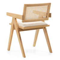 Spisestol FRIDA Natur / Lys Beige