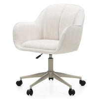 Almeria 9-246 – Svingstol i cream/beige med justerbar høyde og moderne komfort