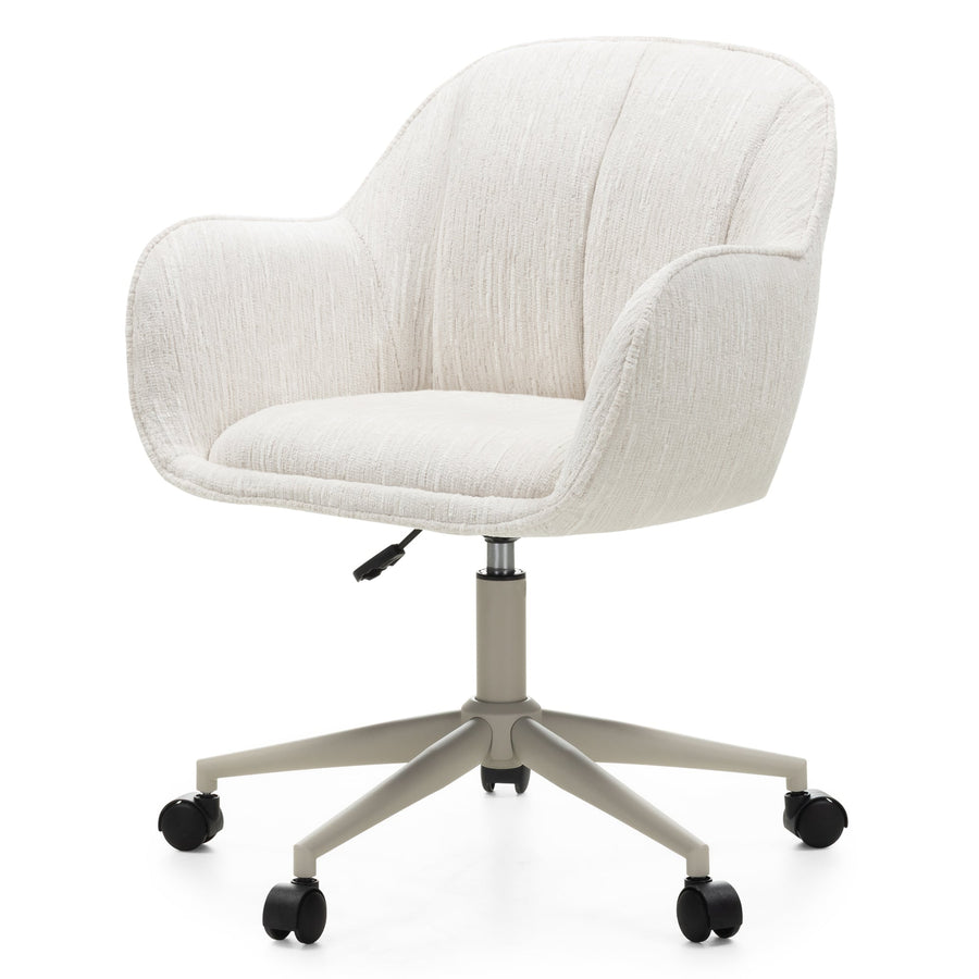 Almeria 9-246 – Svingstol i cream/beige med justerbar høyde og moderne komfort