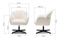 Svingbar Stol CASABLANCA FS59 White