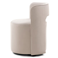 Svingstol Raval – fløyel / beige