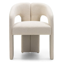 Stol Castelo – polstret / beige