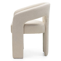 Stol Castelo – polstret / beige