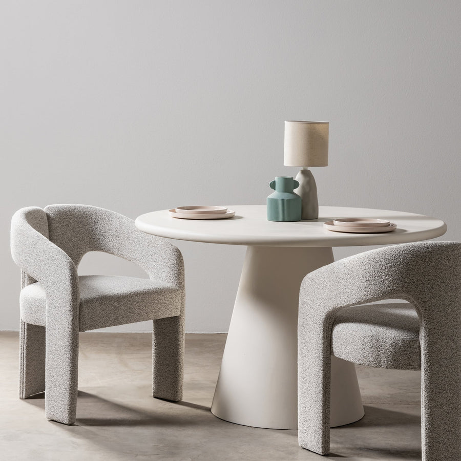 Spisestol CASTELO Beige / Grå
