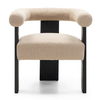 Spisestol CHILI black/cream
