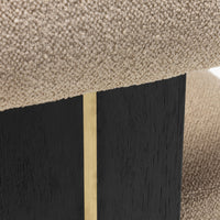 Spisestol CHILI black/cream