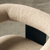 Spisestol CHILI black/cream