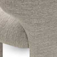 Elaine Spisestol Gråbeige – Bajia Fog Stoff | Moderne Design