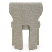 Elaine Spisestol Gråbeige – Bajia Fog Stoff | Moderne Design