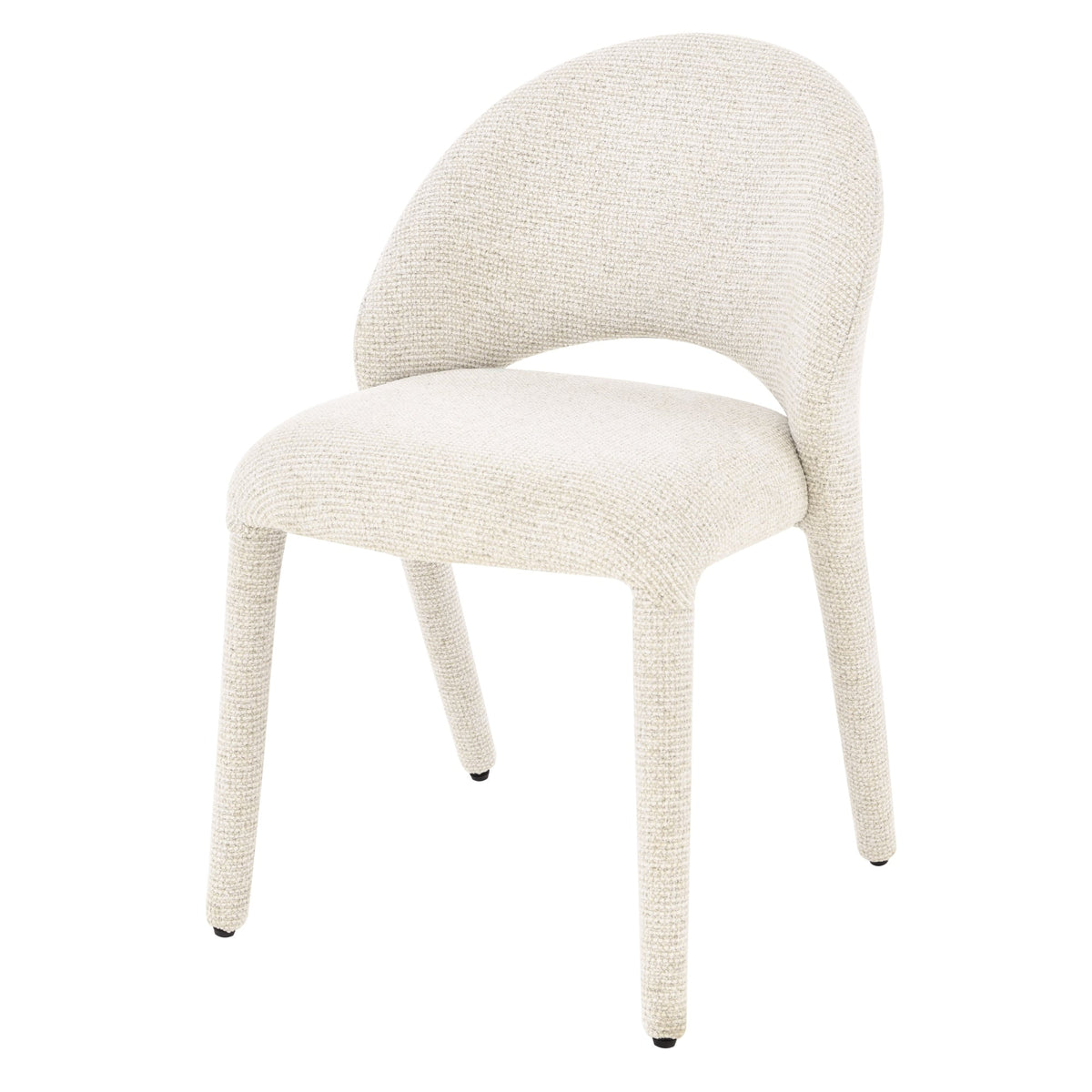 Pearl dreibar stol – Mocha med sorte ben
