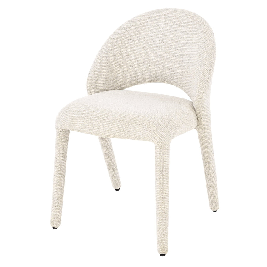Pearl dreibar stol – Mocha med sorte ben