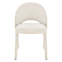 Pearl dreibar stol – Mocha med sorte ben