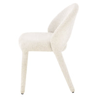 Pearl dreibar stol – Mocha med sorte ben