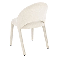 Pearl dreibar stol – Mocha med sorte ben