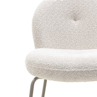 Spisestol FIORI Beige Bouclé