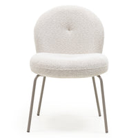 Spisestol FIORI Beige Bouclé