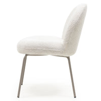 Spisestol FIORI Beige Bouclé