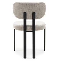 Spisestol FLARE Beige / Sorte Ben