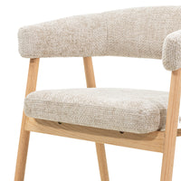 GIOVANI spisestol – Komfort og stil i beige