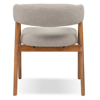 GIOVANI DM4729 – Elegant spise- og loungestol i lys brun Ote Vista