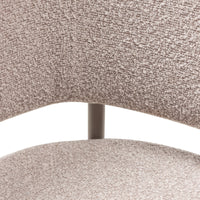 Spisestol Lamu – bouclé / beige (sett med 2 stk.)