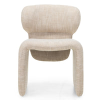 Stol Nabila – polstret / beige (sett med 2 stk.)