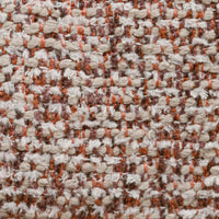 Spisestol Nabila – melert stoff / beige og bordeaux (sett med 2 stk.)