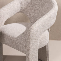 NURIA YT-7200G spisestol – Elegant stol i beige og cream