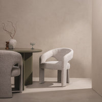 NURIA YT-7200G spisestol – Elegant stol i beige og cream