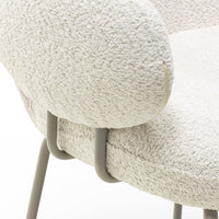 Spisestol FIORI Beige Bouclé