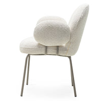Spisestol FIORI Beige Bouclé