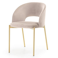 Spisestol JAZZ Beige / Gullben