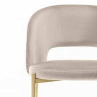 Spisestol JAZZ Beige / Gullben