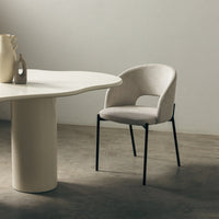 Spisestol JAZZ HDC022 Beige / Matt Sorte Ben