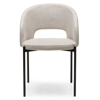 Spisestol JAZZ HDC022 Beige / Matt Sorte Ben