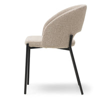 Stol Jazz – beige meleret / svarte ben (sett med 2 stk.)