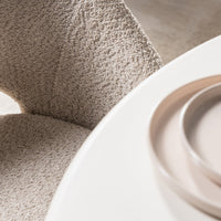 Spisestol LUIGI Beige/Svart