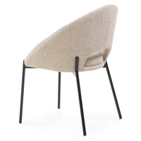 Spisestol LUIGI Beige/Svart
