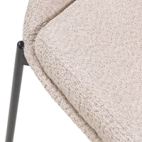Spisestol LUIGI Beige/Svart