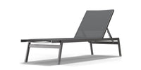 Shelly justerbar hagebenk, aluminium/grafitt